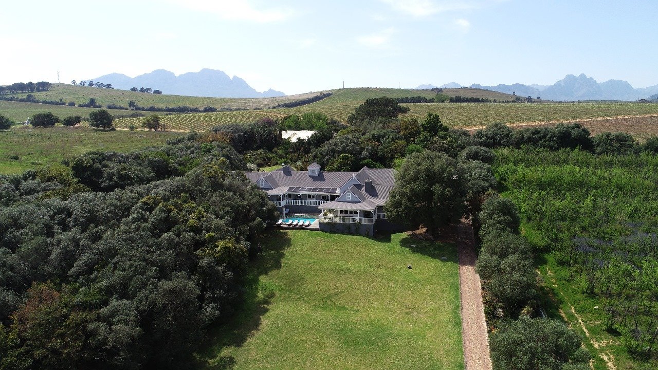 3.1Ha Luxury Smallholding for Sale in Devon Valley, Stellenbosch - Botanical Garden Estate with Guesthouse & Income Cottages